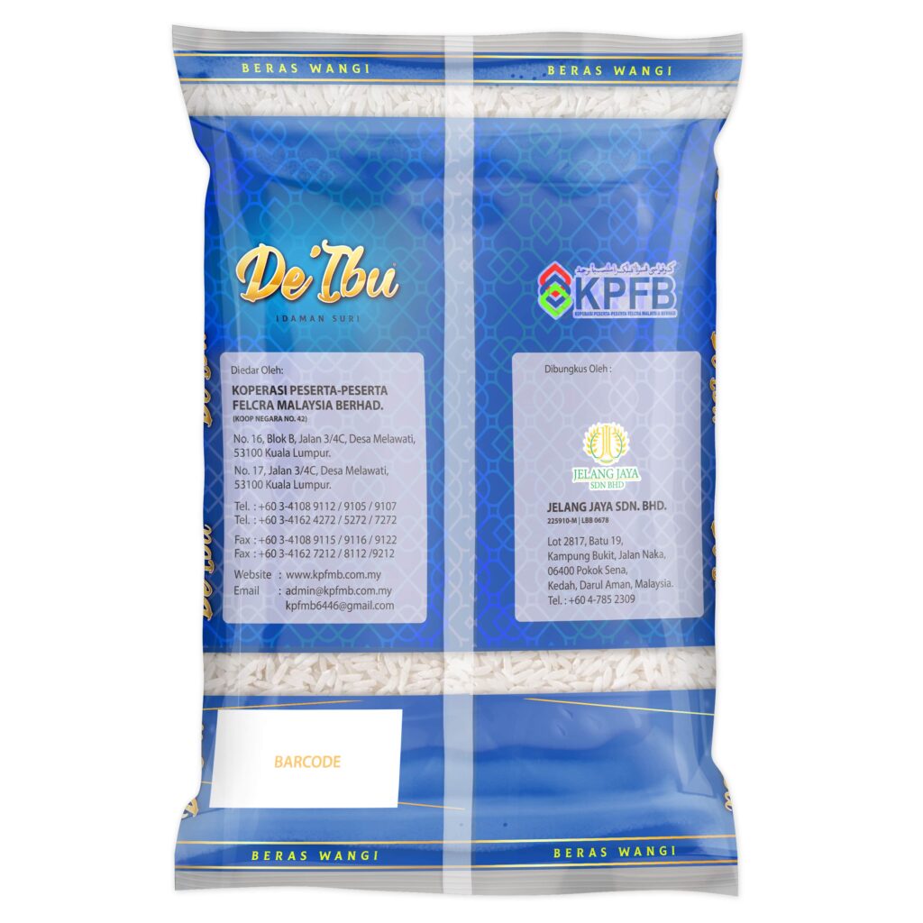 Beras Wangi_De Ibu 1 Kg Back-min
